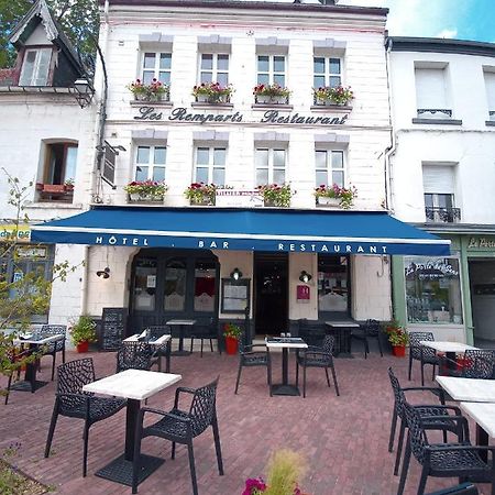 Les Remparts Hotel La Madelaine-sous-Montreuil Luaran gambar