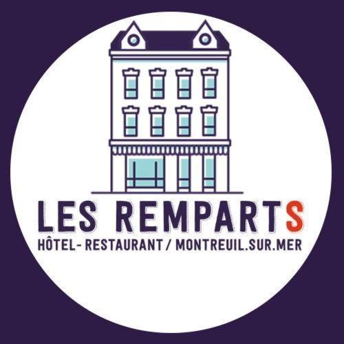 Les Remparts Hotel La Madelaine-sous-Montreuil Luaran gambar